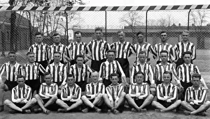 Historic photo, soccer team, ca. 1920