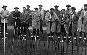Historic photo, spectators, ca. 1930