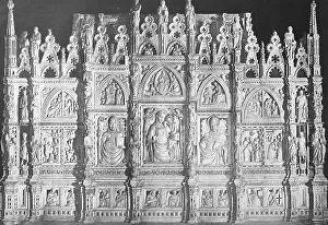Historic photograph (ca 1880) of the Arch of St