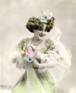 Historic photograph, fashion, around 1914