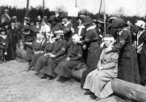 Historic photograph, paramedic training