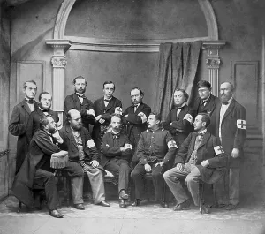 Historic photograph, Rotes Kreuz