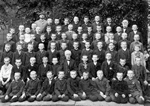 Historic photograph: school class