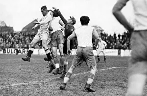 Historic photograph, soccer game