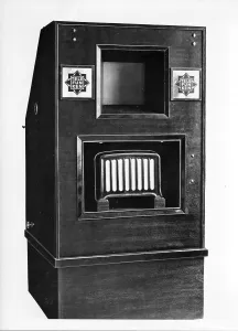 Historic photograph, Telefunken television vhf