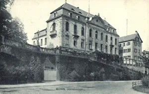 Historic postcard about 1900 Bonn on the Rhine Germany