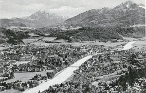Historic postcard about 1900 Innsbruck Tyrolia Austria