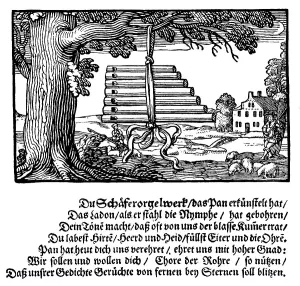 Historic print of 1645
