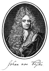 Historic print, copper engraving from 1621
