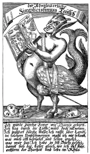 Historic print, copper engraving of 1669