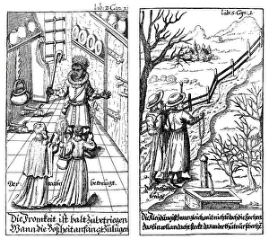 Historic print, copper engraving