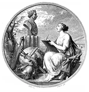Historic print, copper engraving
