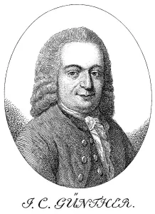 Historic print, engraving from 1756