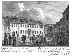 Historic print, engraving, 1827