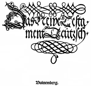 Historic print, woodcut from 1522