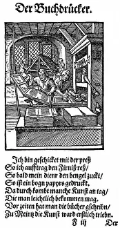 Historic print, woodcut of 1568
