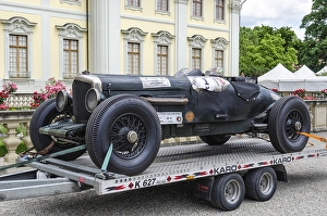 Historic racing car, Bentley 4 ¼