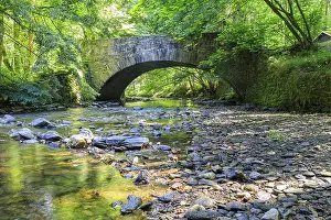 Historic salt bridge over Bobritzsch