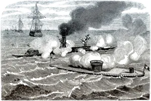 Historic scene, US-American history
