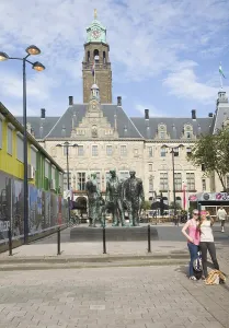Historic Stadhuis building Rotterdam