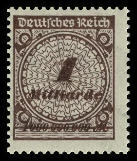 Historic stamp, German Reich, inflation