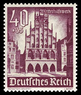 Historic stamp, German Reich, Winterhilfswerk