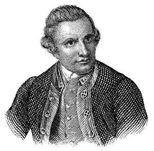 Historic steel engraving from the 19th century