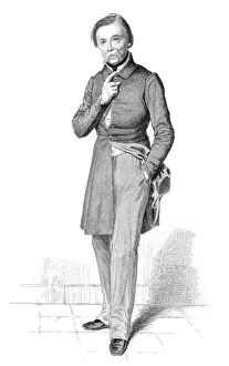 Historic steel engraving from the 19th century