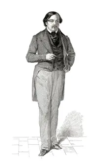 Historic steel engraving from the 19th century