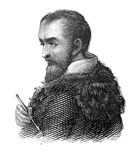 Historic steel engraving from the 19th century