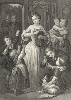 Historic steel engraving by Johann Baptist Wilhelm Adolf Sonderland