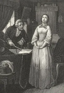 Historic steel engraving by Johann Baptist Wilhelm Adolf Sonderland