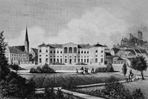 Historic view, New Castle in Pappenheim
