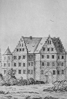 Historic view of Trabelsdorf Castle