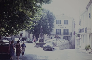 Historic village of Mougins, Alpes Maritimes department in south-east France, France 1960s