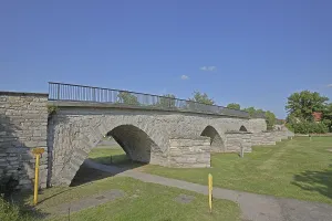 Historic Waldau Flood Bridge built in 1787