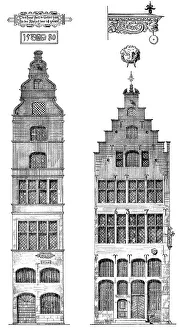 Historical architectural illustration from the 19th Century