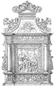 Historical architectural illustration from the 19th Century