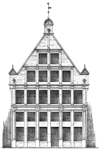 Historical architectural illustration from the 19th Century