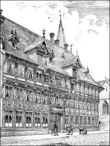 Historical architectural illustration from the 19th Century