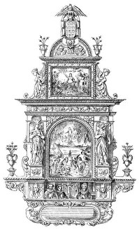 Historical architectural illustration from the 19th Century