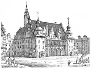 Historical architectural illustration from the 19th Century