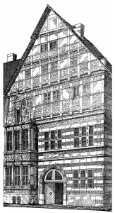 Historical architectural illustration from the 19th Century