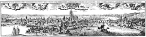 Historical cityscape, Frankfurt Main