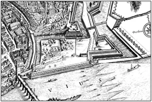 Historical cityscape, Frankfurt Main
