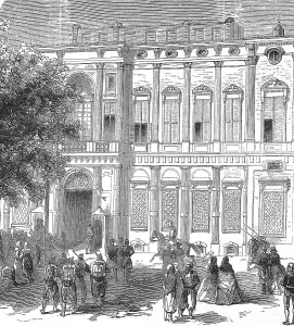 Historical, digitally restored reproduction from a 19th century original
