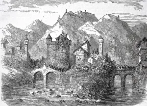 Historical, digitally restored reproduction from a 19th century original