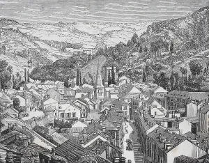 Historical, digitally restored reproduction from a 19th century original