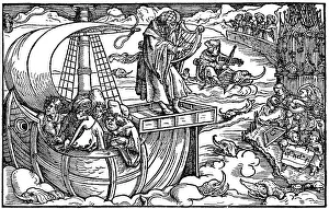 Historical drawing from the 14th Century