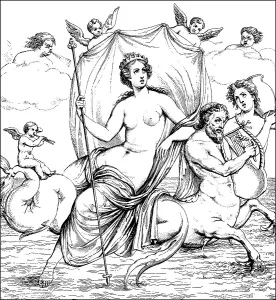 Historical drawing from the 19th Century